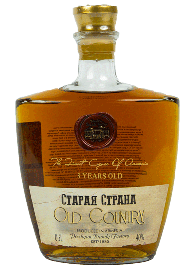Cognac "Old Country" 3 years