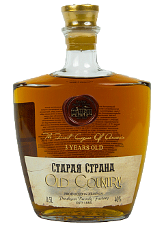 Cognac "Old Country" 3 years
