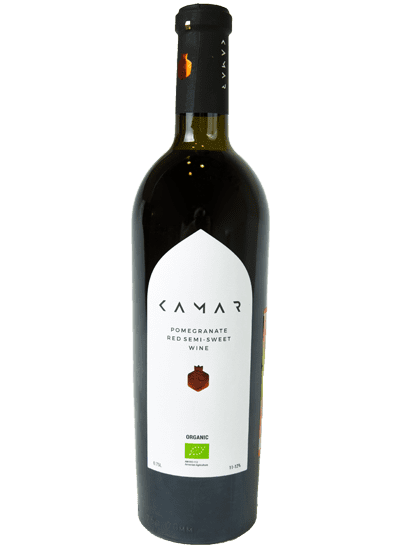 Вино органик «Камар» гранатовое полусладкое