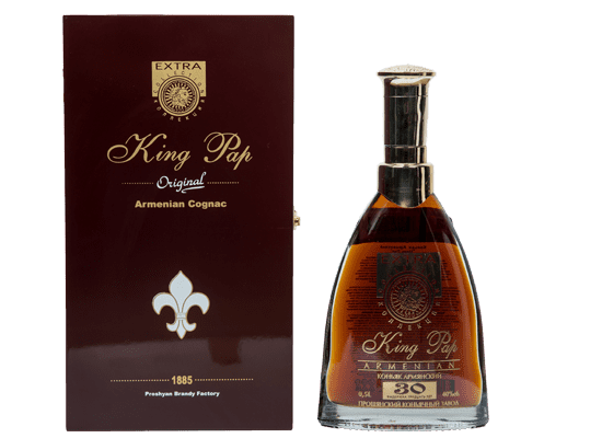 Cognac "Tsar Pap" 30 years