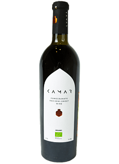 Вино органик «Камар» гранатовое полусладкое
