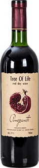 Вино гранатовое «Дерево жизни» сухое
